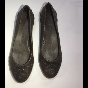 Jack Rodgers Pinwheel Ballet Brown Flats S…